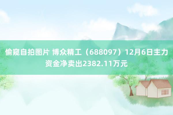 偷窥自拍图片 博众精工（688097）12月6日主力资金净卖出2382.11万元