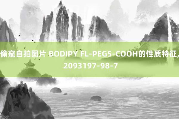 偷窥自拍图片 BODIPY FL-PEG5-COOH的性质特征， 2093197-98-7