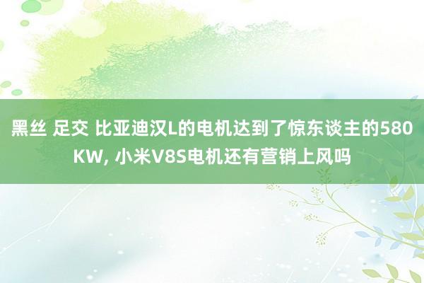黑丝 足交 比亚迪汉L的电机达到了惊东谈主的580KW， 小米V8S电机还有营销上风吗