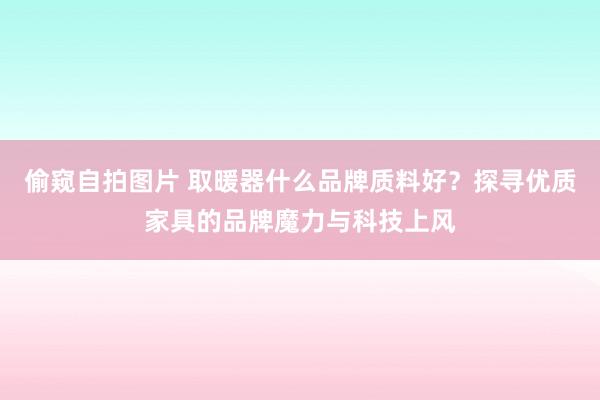 偷窥自拍图片 取暖器什么品牌质料好？探寻优质家具的品牌魔力与科技上风