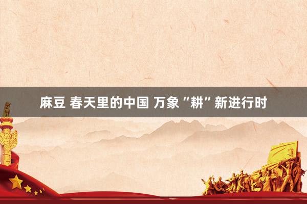 麻豆 春天里的中国 万象“耕”新进行时