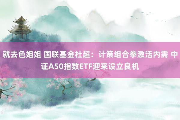 就去色姐姐 国联基金杜超：计策组合拳激活内需 中证A50指数ETF迎来设立良机