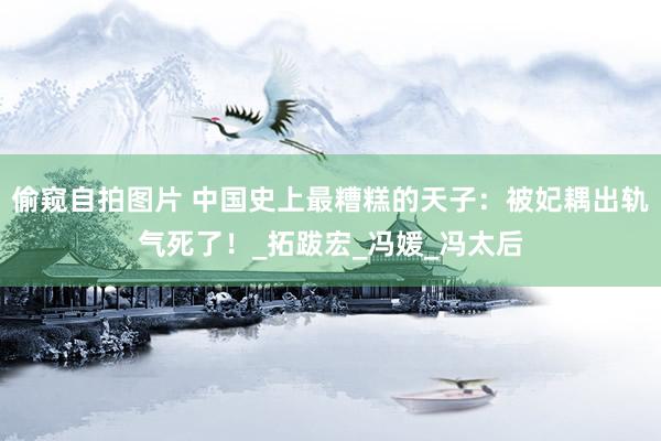 偷窥自拍图片 中国史上最糟糕的天子：被妃耦出轨气死了！_拓跋宏_冯媛_冯太后